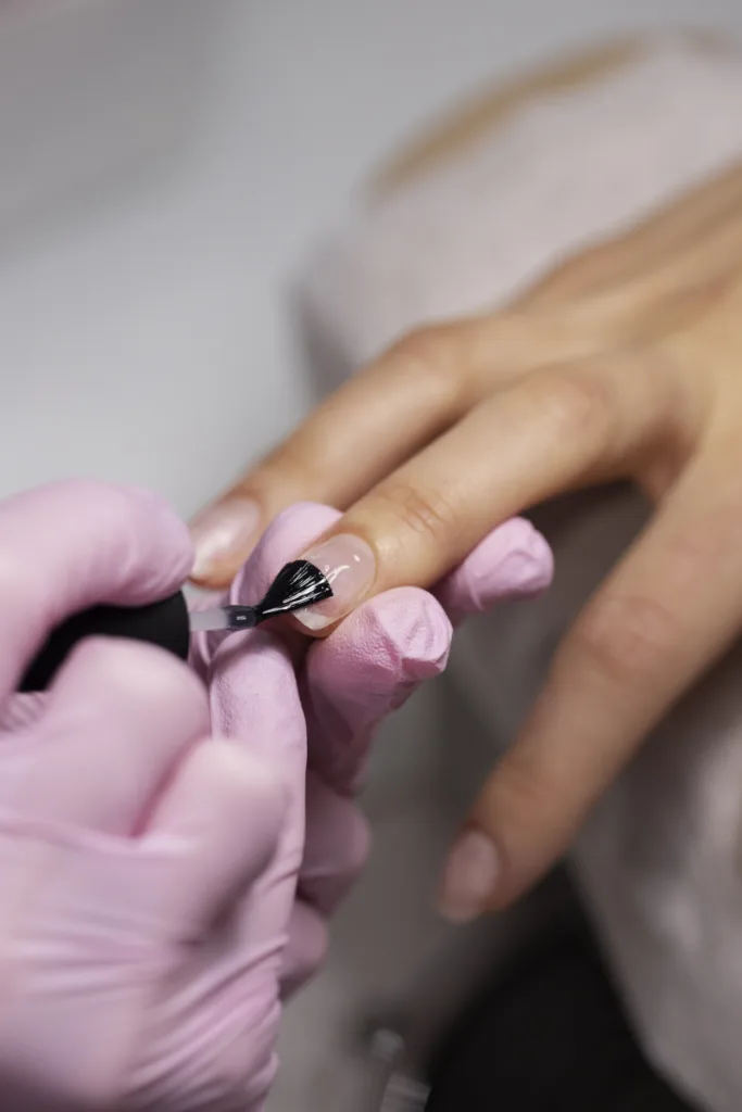 Nail Art Professional Working Client Nails 683x1024